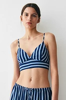 Twill Bralette Top