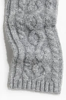 Cable-Knit Leg Warmers
