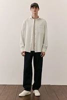 Regular Fit Seersucker Shirt