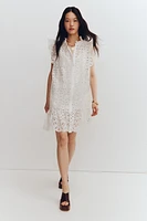 Eyelet Embroidery Dress