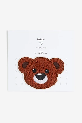 Écusson de réparation en tissu peluche