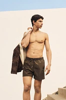 Crinkled Swim Shorts
