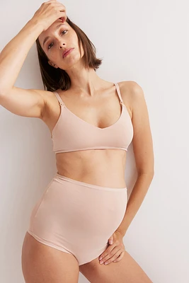 MAMA High Waist Microfiber Briefs