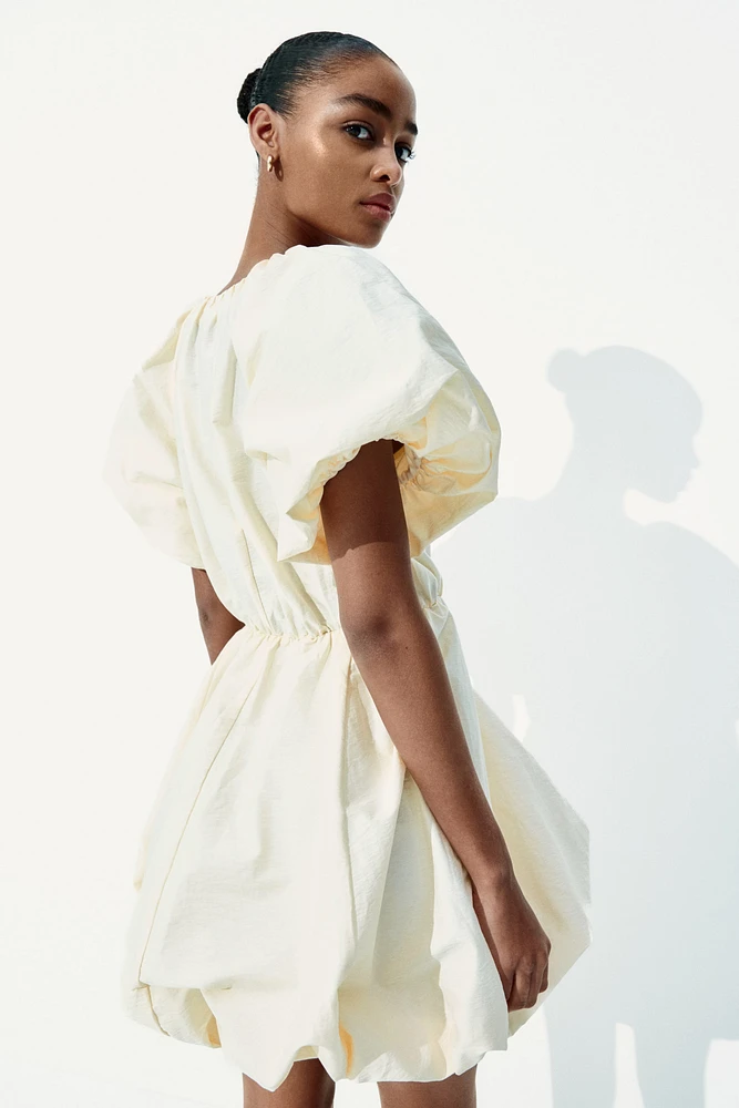 Bubble-Hem Dress
