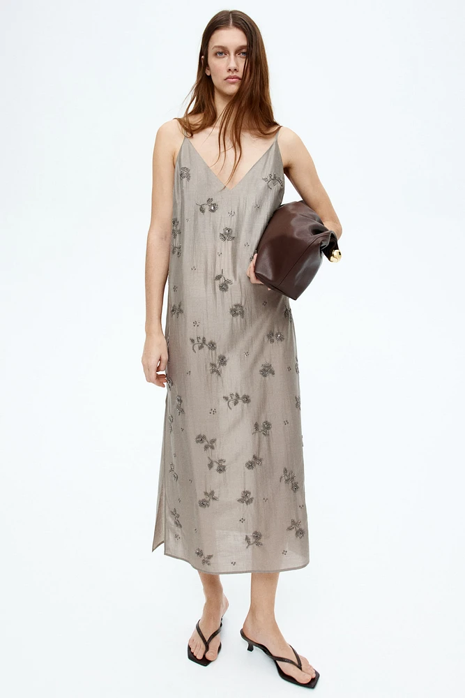 Bead-Embellished Dress