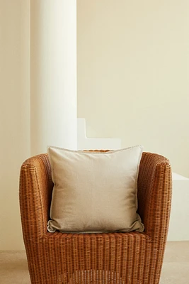Linen-blend Cushion Cover