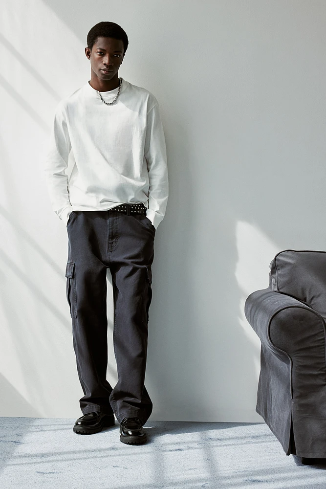 Loose Fit Cotton Jersey Shirt