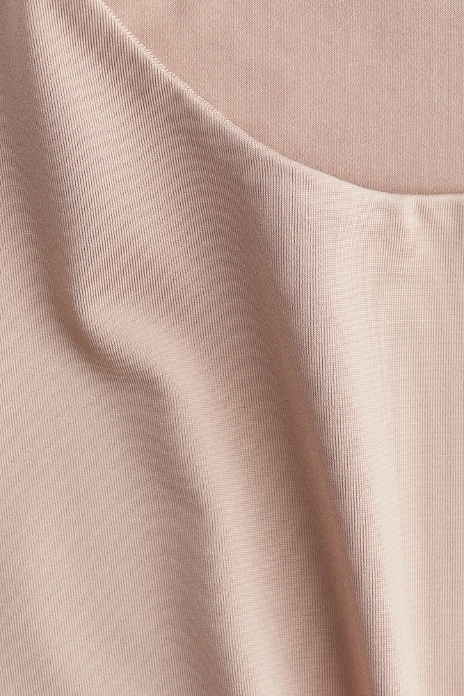 Cropped Microfiber Tank Top