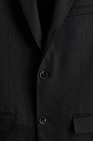 Regular-Fit Linen-Blend Jacket