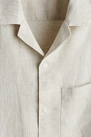Regular-Fit Linen Resort Shirt