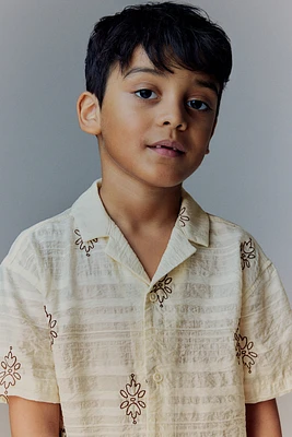 Embroidered Resort Shirt