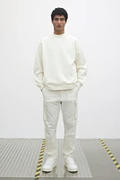 Loose-Fit Printed Sweatshirt