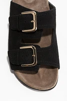 Suede Sandals