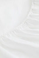 Cotton Percale Fitted Sheet