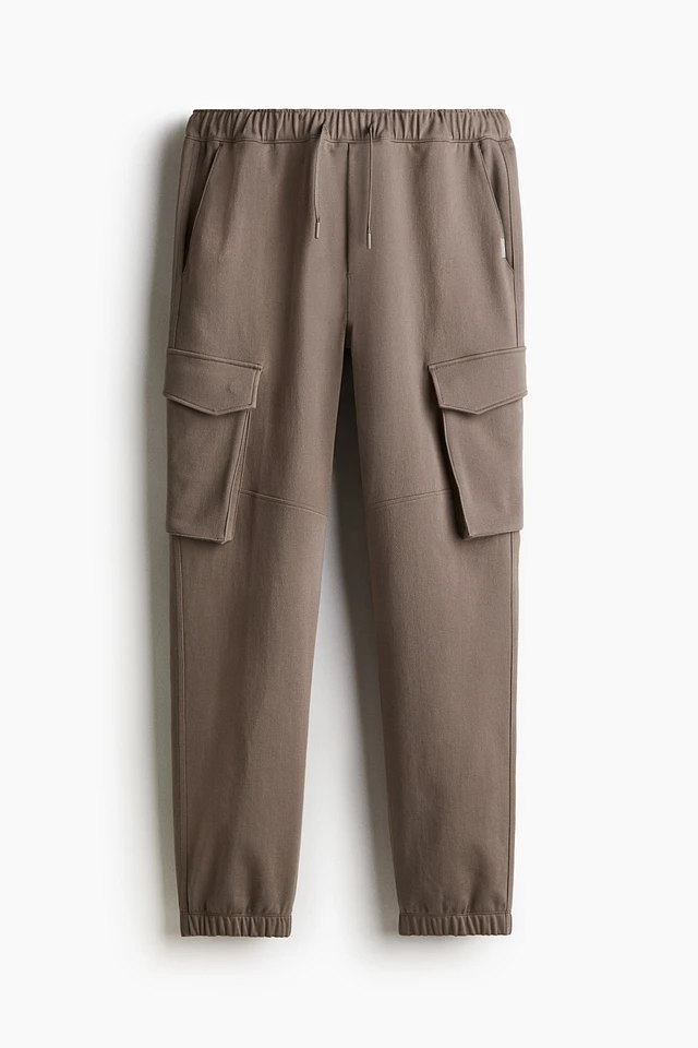h&amp;m cargo drawstring joggers