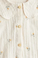 Cotton Muslin Romper Suit