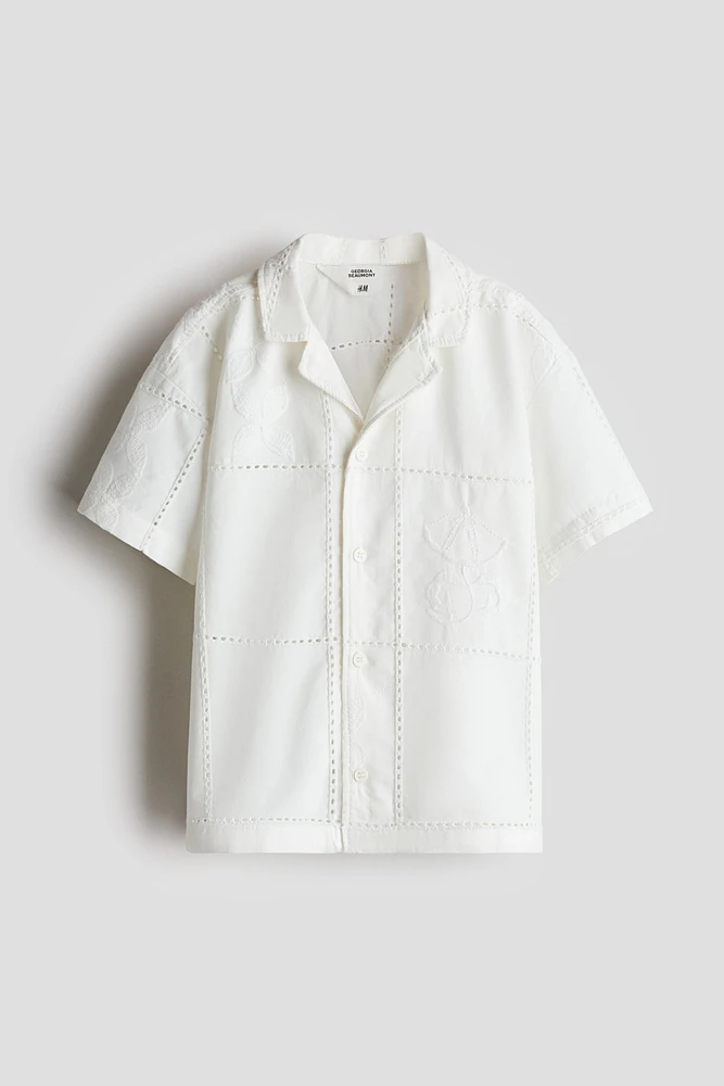 Embroidered Resort Shirt