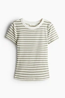 Ribbed T-shirt