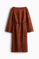 Eyelet Embroidered Dress