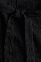 Tie-Belt Jumpsuit