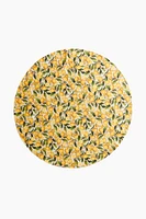 Round Water-Repellent Tablecloth