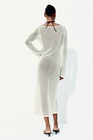 Knit Silk-Blend Dress