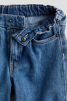 Tapered Cotton-blend Jeans