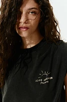 T-shirt grande taille avec motif