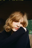 Moss-Knit Sweater