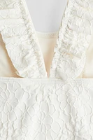Ruffle-Trimmed Swimsuit