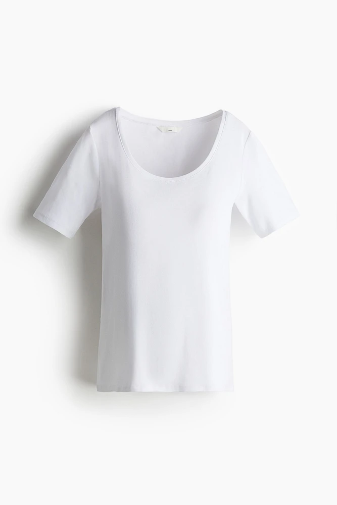 MAMA Scoop-Neck Top