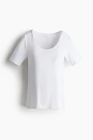 MAMA Scoop-Neck Top