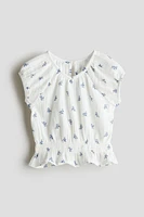 Haut en mousseline de coton
