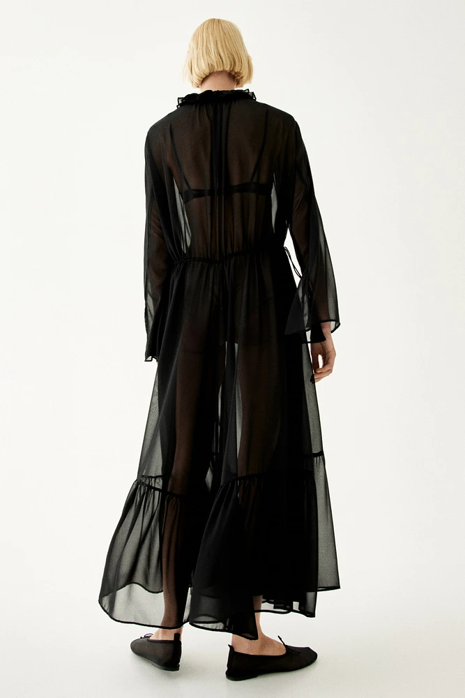Sheer Maxi Dress