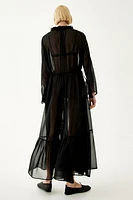 Sheer Maxi Dress