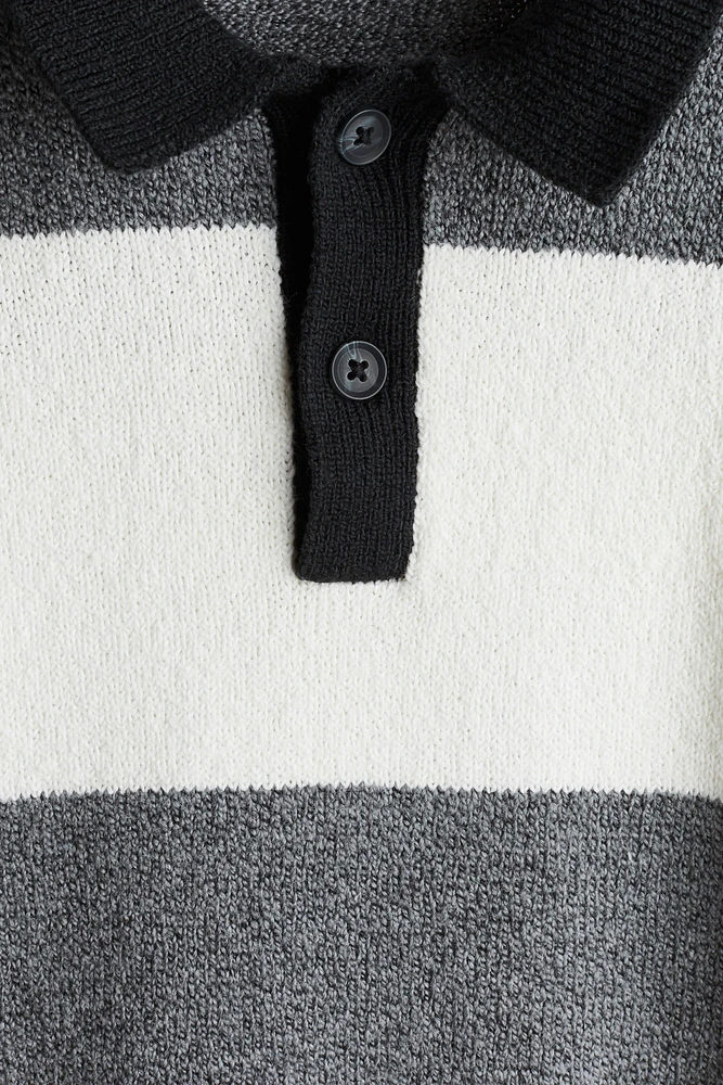 Chandail façon polo