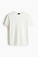 Slim-Fit Fine-Knit T-Shirt