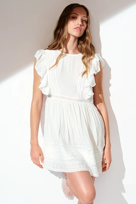 Dress with Pintucks