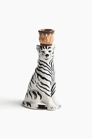 Stoneware Candlestick