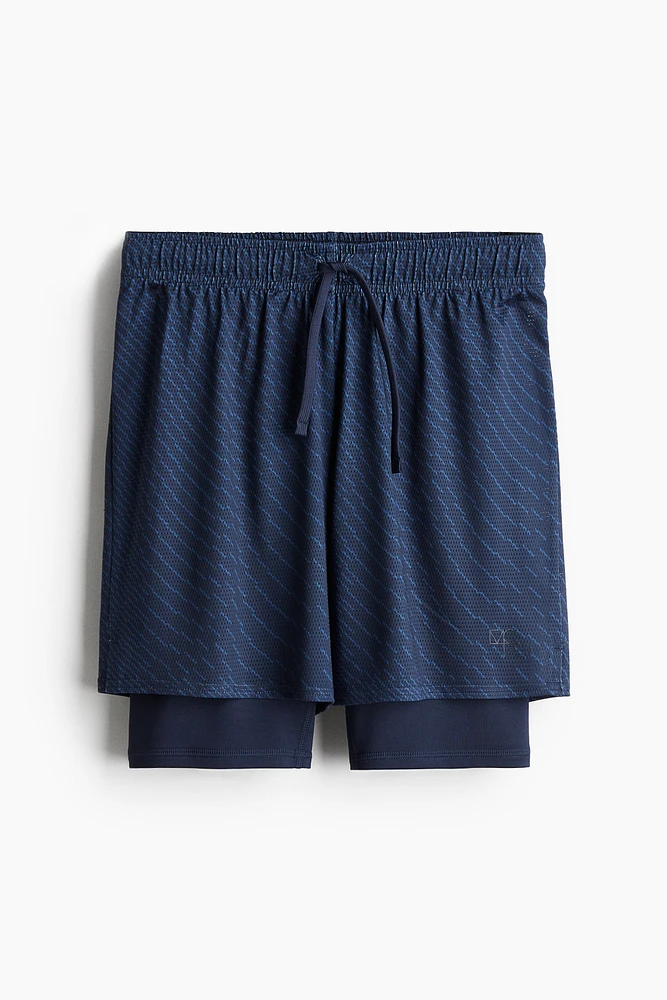 Double-Layered Sports Shorts with DryMove™
