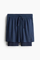 Double-Layered Sports Shorts with DryMove™