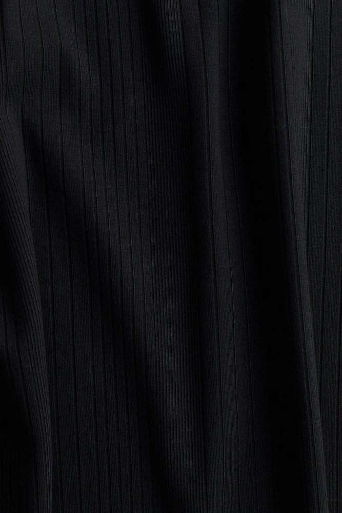 MAMA Ribbed Viscose Dress