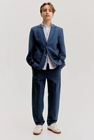 Linen-Blend Suit
