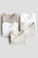 5-pack Wrapover Bodysuits