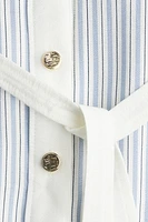 Tie-Belt Shirt Dress