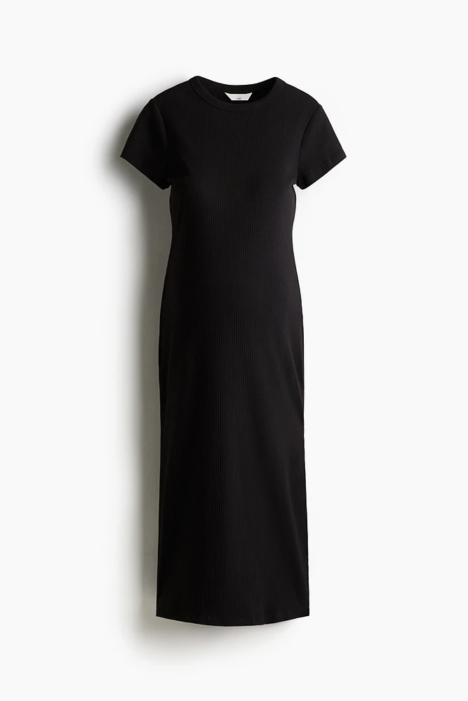 MAMA Ribbed T-Shirt Dress