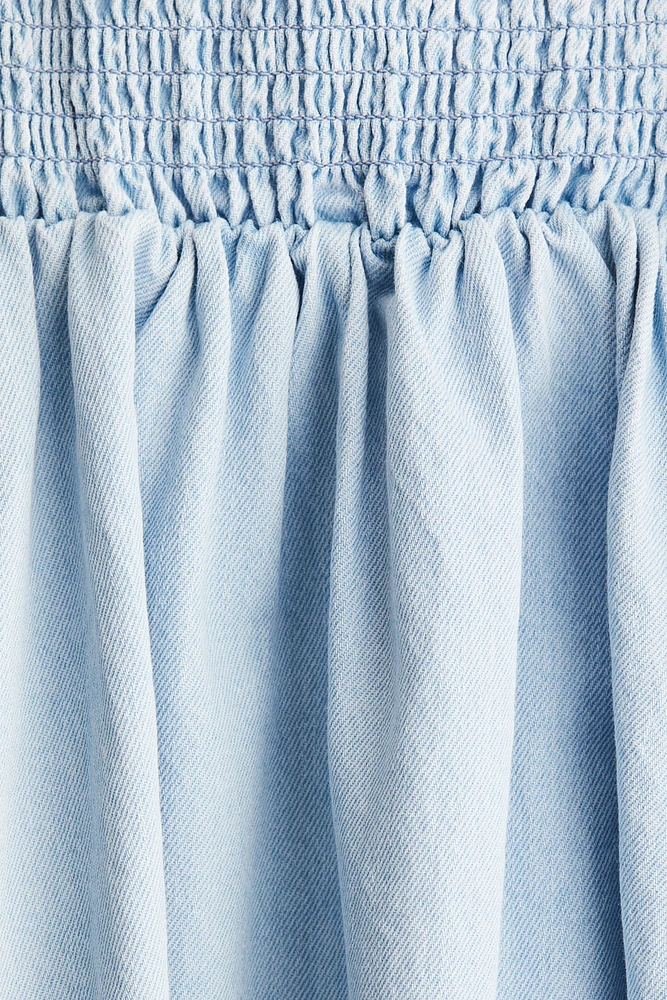 Bubble-Hem Dress