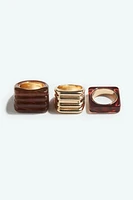 3-Pack Rings