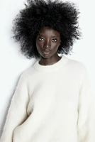 Oversized Mohair-Blend Sweater