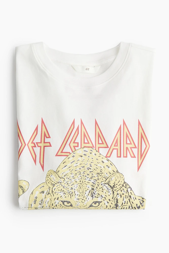 T-shirt with Motif